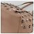 Jimmy Choo Borsa Tote in Pelle Rosa Argento Auth BA11939 - vista 10