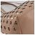 Jimmy Choo Borsa Tote in Pelle Rosa Argento Auth BA11939 - vista 13