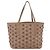 Jimmy Choo Borsa Tote in Pelle Rosa Argento Auth BA11939 - vista 3