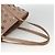 Jimmy Choo Borsa Tote in Pelle Rosa Argento Auth BA11939 - vista 7
