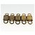 LOUIS VUITTON Set di 10 Lucchetti in metallo Oro LV Auth am11193 D'oro - vista 5