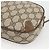 Borsa Sherry Line GG Supreme Web di GUCCI in PVC beige e oro 89 02 066 Auth BAZ503 D'oro - vista 12