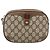 Borsa Sherry Line GG Supreme Web di GUCCI in PVC beige e oro 89 02 066 Auth BAZ503 D'oro - vista 2