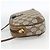 Borsa Sherry Line GG Supreme Web di GUCCI in PVC beige e oro 89 02 066 Auth BAZ503 D'oro - vista 4