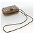 Borsa Sherry Line GG Supreme Web di GUCCI in PVC beige e oro 89 02 066 Auth BAZ503 D'oro - vista 7