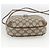 Borsa Sherry Line GG Supreme Web di GUCCI in PVC beige e oro 89 02 066 Auth BAZ503 D'oro - vista 9