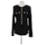 Balmain Schwarzer Wollpullover  - Ansicht 1