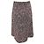 Gonna midi in tweed multicolore bordeaux Chanel Bordò - vista 3