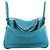 Borsa Hermès Lindy 30 Veau Swift 2Way in Turchese K: 2007 Blu