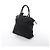 Borsa a spalla Louis Vuitton Lockit Verticals MM Monogram Désil in blu navy M93842 Nero - vista 3