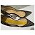 Christian Louboutin Iriza 100 Glitter Floque Suede Nero 36.5 D'oro - vista 13