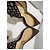 Christian Louboutin Iriza 100 Glitter Floque Suede Nero 36.5 D'oro - vista 9