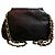Borsa a spalla Chanel in agnello nero 1989 con logo CC - view 4