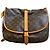 Borsa a spalla in tela Monogram Louis Vuitton 1990
