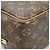 Borsa Deauville Monogram Louis Vuitton M47270 Marrone - vista 6
