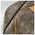 Borsa Deauville Monogram Louis Vuitton M47270 Marrone - vista 8