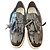 Autre Marque Scarpe basse nere verniciate con nappine e borchie Nero