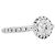 Anello Cartier, "Destinée", platino e diamanti. - vista 2