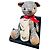 Ours en peluche Burberry avec écharpe Noir Rouge Beige Gris