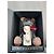 Ours en peluche Burberry avec écharpe Noir Rouge Beige Gris - vue 11