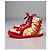 Zapatillas altas florales Gucci GG Monogram Rojo/Beige Roja Multicolor - vista 4