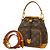 Noe Borsa a mano Noé Cargo Monogram Louis Vuitton Marrone