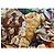 Hermès: Vintage Seidentwill-Schal mit dem Titel 'Gibiers' 1997 Mehrfarben - Ansicht 6