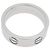 Anello Cartier Love in Platino 950 - vista 2
