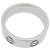 Anello Cartier Love in Platino 950 - vista 3