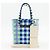Bolsa de mão em polipropileno trançado Marni Micro Basket Azul Multicor - vista 11