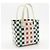Marni Woven Micro Basket Handtasche aus Polypropylen Weiß Mehrfarben - Ansicht 3