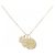 Autre Marque 14K Gelbgold-Diamant-Halskette Golden