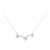 Autre Marque Collana in diamante K18WG Argento