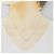 Autre Marque Collana in diamante K18WG Argento - vista 6