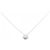 Autre Marque Collana in diamante in oro bianco Au750 Argento