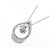 Autre Marque Collana di diamanti 2 vie Pt900 Pt850 Argento - vista 3