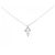 Autre Marque Collana in diamante Pt900 Pt850 Argento