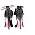 Décolleté con lacci in suede nero Aquazzura 37 - vista 5