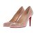 Christian Louboutin Lackleder-Pumps Beige