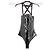 Courreges Body in similpelle lucida Nero