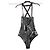 Courreges Body in similpelle lucida Nero - vista 2