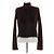Barbara Bui Brauner Rollkragenpullover aus Pelz