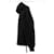Prada Giacca nera con cappuccio Nero - vista 3