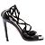 Jimmy Choo Schwarze lackierte High Heels - Ansicht 2