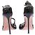 Jimmy Choo Schwarze lackierte High Heels - Ansicht 5
