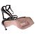 Jimmy Choo Schwarze lackierte High Heels - Ansicht 7