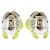 Autre Marque PUMA x OTTOLINGER Silberne Leder Sneakers Golden - Ansicht 5