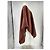Gianluca Capannolo Wollponcho Terracotta Braun - Ansicht 3