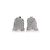 Fred Strass Sneaker Silber mit Gummisohlen 37 - Ansicht 4