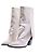Autre Marque Botas TORAL de piel plateadas 38 Plata